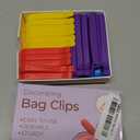 Bag Sealing Clips 32 Pack 3 inch and 4 inch Multicolor | Food & Snack Storage Use, gripstick, icing cookie supplies