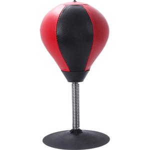 Desk Boxer – Desktop Bag, Suction Base, Fun Toy | Flexible Rebound Module, Enhanced Pressure Balance System for Active Kids Office Friends Stress-Relief Engagement Performance Routines Enhancer