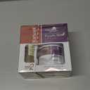 Karseell Purple Hair Mask and Argan Oil Set for Blonde, Silver and Gray Hair, Brass Toning Deep Conditioner for Color-Treated, Bleached or Highlighted Hair, 16.9 oz and 1.69 oz