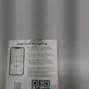 Wallet Tracker Card, Slim Rechargeable Bluetooth Item Locator, Smart Finder Compatible with Apple Find My for Wallet, Luggage, Passport, IP68 Waterproof (iOS Only) (Carbon Fiber Black)