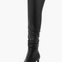 Shoe'N Tale Thigh High Boots for Women Over The Knee Stiletto Heel Pointed Toe Long Sexy Boots, 39