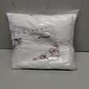 10x10ft Wrinkle Free White Backdrop Curtain for Parties Soft Fabric Drapes Wedding White Curtain Backdrop for Birthday Party Decorations Background for Photography 5x10ft, 2 Panels