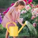 1 Gallon Watering Can for Indoor Plants, Garden Watering Cans for Outdoor Plant House Flower, Modern Plant Watering Can Large Long Spout with Sprinkler Head