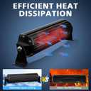 4WDKING LED Light Bar 40 inch IP68&IP69K Waterproof Dual Row Off Road Light Bar with DT Connector 240W Flood and Spot Combo Beam Work Light for Truck Cars ATV UTV Boat