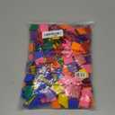 hand2mind Plastic Square with 7 Color Tiles, Color Sorting, Math Counters, Counting Manipulatives, Colored Plastic Squares, Math Manipulatives, Bingo Chips, Game Tokens, Tiles Learning (Set of 400)
