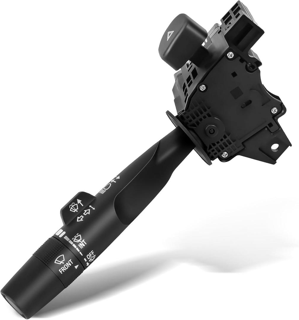 Turn Signal & Multifunction Switch Compatible with Chevy Silverado 1500/2500/3500 & GMC Sierra 2014-2021 - Headlight/Wiper/Dimmer Control Blinker Level Switch Replacement, 22982103 CBS2265 1S12904