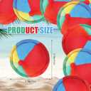 Foilswirl 24 Pcs Cornhole Bean Bags, Mini Nylon Filled Dual Sided Outdoor Cornhole Bean Bags Tossing Backyard Beach Activities Party Supplies