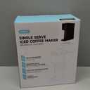 Tastyle Mini Hot and Iced Coffee Maker Single Serve, for K Cup and Ground, 6 to 14 Oz Brew Sizes, with Recipe Book, for Home, Travel, RV, Office and Dorm, Classic Black (2.0 Version)