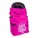 J.L. Childress Gate Check Travel Bag for Single & Double Stroller, Neon Pink (One Size)