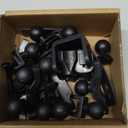 Dash Cam Mount, Rearview Mirror Bracket Installation Kit, for Rove APEMAN CHORTAU VANTRUE Crosstour Old Shark GoPro Roav YI Z-Edge KDLINKS Falcon Zero Peztio and Most Dashcam DVR GPS,16 Connectors