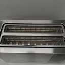 Mueller UltraToast Full Stainless Steel Toaster 4 Slice, Long Extra-Wide Slots for Bagels and Waffles, 6 Browning Levels, LED Display, Cancel/Defrost/Reheat Functions & Removable Tray, Kitchen Gadgets