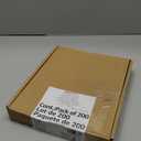 Sheet Protectors for 3 Ring Binder, Heavyweight, Polypropylene, Top Loading, Letter Size, 8.5 x 11 Inch, 200-Pack, Clear