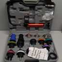 WNZ 18PC Coolant Pressure Tester Kit, Radiator Cooling System Pressure Tester Kit, Radiator Pressure Tester Kit