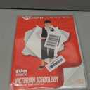 fun shack Victorian Boy Costume, Kids Historical Outfit, Boys Period Attire, Victorian Style Dress-Up, Medium (Black)