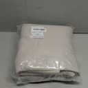 NICETOWN Natural 100% Blackout Lined Curtains, 1 Pair, 37" Width x 60" Length Each Panel, 2 Thick Layers Narrow Wide Window Treatment Panels Thermal Insulated Drapes for Kitchen Small Window