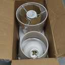 Sucolite Small 11.8'' Table Lamps Set of 2, Bedside Nightstand Lamps for Bedroom Kids Room, Cute Desk Lamps with Studded Texture Base for Reading Nursery Living Room Office, White & Beige