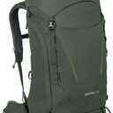 Osprey Kestrel 48L Men's Backpacking Backpack, Bonsai Green, L/XL, Large-X-Large