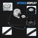Engine Serpentine Drive Belt Tensioner Idler Pulley Kit,Compatible with Ford Mustang 2005 2006 2007 2008 2009 2010 4.0L V6