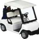KinsFun - Golf Cart 4" Die Cast Metal Model Pullback Action Toy (No Decal)