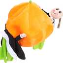 Angoily Pumpkin Carrying Dog Costumes Dog Halloween Outfits Pet Costumes Size XL (Multi)