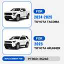 8mm Front Skid Plate Fits for Toyota 2024-2026 Tacoma 2025 4Runner