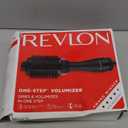 REVLON One-Step Volumizer Hair Dryer and Styler, for Less Frizz, More Shine, and Reduced Heat Damage for Salon Style Round Brush for Blowout, Black, (1.0 VOLUMIZER)