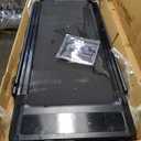 Walking Pad with Handle Bar and Incline, 3.0HP Electric Portable Small Treadmills with Incline for Home Small Spaces, 0.6-7.6MPH Compact Walking Pads Treadmill with Handles, 350LBS (Black 1)