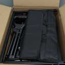 Collapsible Wagon Cart Foldable Beach Wagon with All-Terrain Wheels - 380 LBS Heavy Duty Grocery Cart for Shopping, Beach, Camping, Sports, Garden (Black)