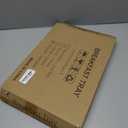 Artmalle Bed Tray Table Folding Legs with Handles Groove Breakfast Food Tray for Sofa, Bed, Eating, Drawing, Platters Serving Lap Desk Snack Tray (Brown Medium) (Medium (11.8" x 15.7" x 1.6") x 1 Pack)