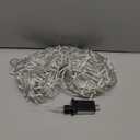 JMEXSUSS 100 LED String Lights Indoor Bedroom, 8 Modes Warm White Christmas Lights Plug in, 33ft Connectable Room Fairy Twinkle Light Outdoor for Mirror Room Home Garden Xmas Tree