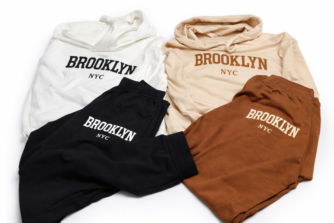 Children's suit set Color's Black/White Beige/Brown Size 11-12 Y