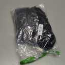 Soinku Women's Long Sleeve Bodycon Sweater Dress Fall Winter Casual Wrap Ribbed Knit Maxi Dresses (Large, Black)