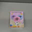 Instant Print Camera for Kids - Christmas Birthday Girls Gifts for Age 3 4 5 6 7 8 9 10 Year Old, 2.4 Inch Screen Kids Instant Camera, Kid Digital Video Cameras Toys with 32 GB SD Card (Pink)