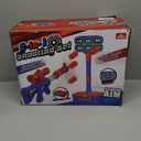 2 IN 1 Shooting Games Toys for Boys 5, 6, 7, 8, 9, 10+ Year Old, Moving Shooting Target and Standing Digital Targets with 2 Toy Guns, 24 Foam Balls, Kids Outdoor Game, Christmas Birthday Gift for Kids