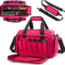 Range Bag - Tactical Gun Bag for Handguns, Pistols and Ammo. Padded Shooting Duffle Bag for Hunting, Sport