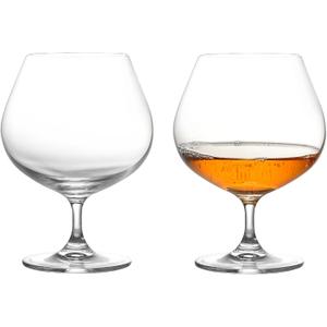 22oz Large Brandy Snifter Glasses Set of 2,Crystal Cognac Glasses for Cognac,Brandy,Whiskey,Dishwasher Safe,Perfect for Home,Restaurants and Party