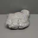 3Pcs Ceramic Vases, Rustic Decorative Flower Vases Set for Modern Farmhouse Decoration, Living Room Centerpieces and Events, Table, Bookshelf, Mantel and Entryway Decor (White)