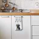 Cane Corso Hand Towels, Funny Cane Corso Gifts, Dog Mom Dad Waffle Weave Gifts Decorative Hand Towels for Bathroom Washroom, Pet Lover Gift, 16x24 Inch