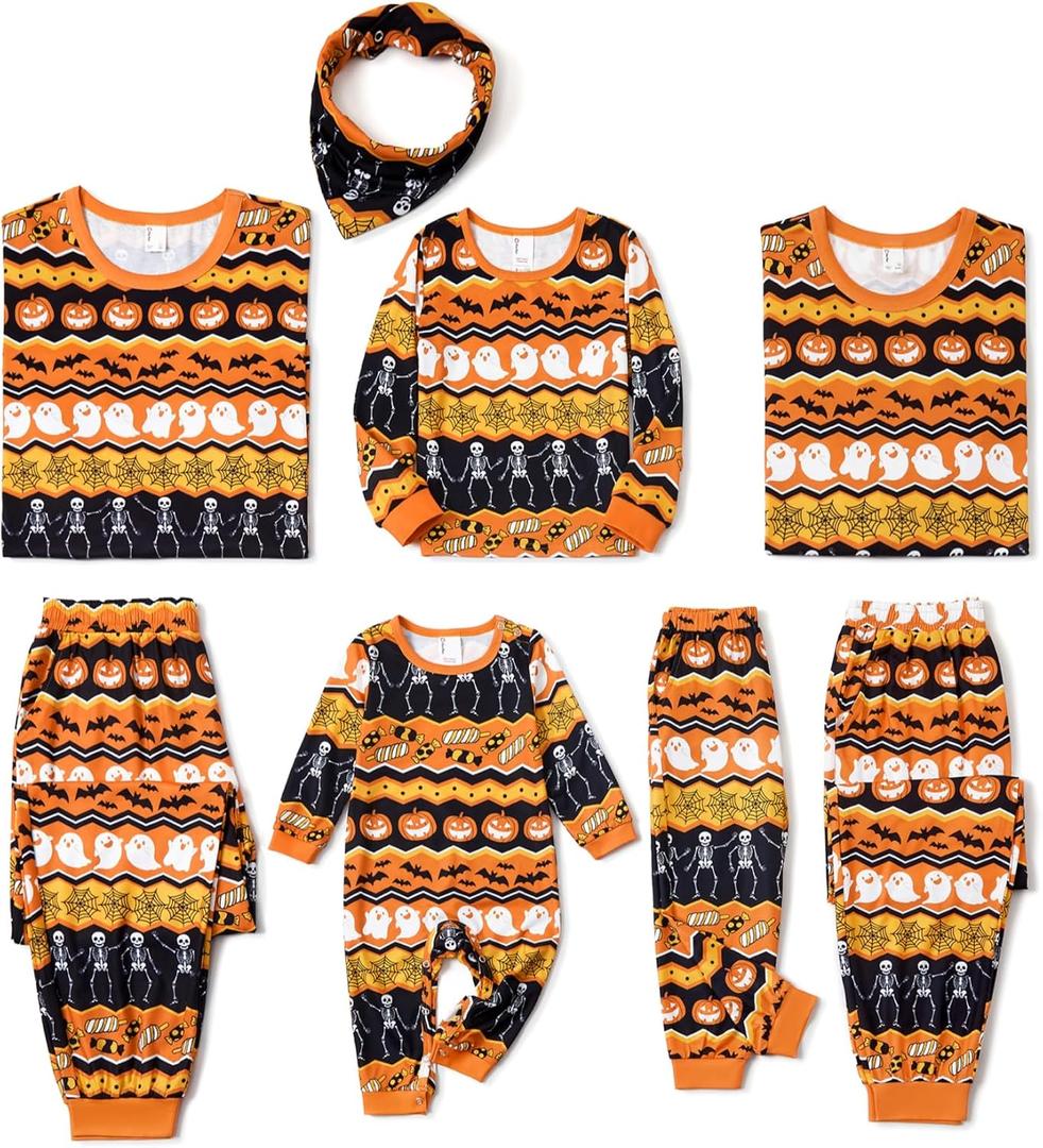 PATPAT Christmas Family Matching Pajama Sets Includes Christmas Socks - Perfect for Family Photos & Holiday Celebrations (M)