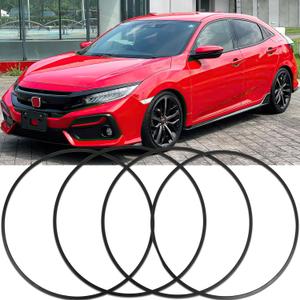 Wheel Rim Protector Set of 4, 18 Inch Alloy Rim Guards for Car Rims Compatible with Tesla Model 3 Mustang Explorer Honda CR-V Civic Toyota Corolla Camry Hyundai Mazda CX-5 Nissan Altima Kia