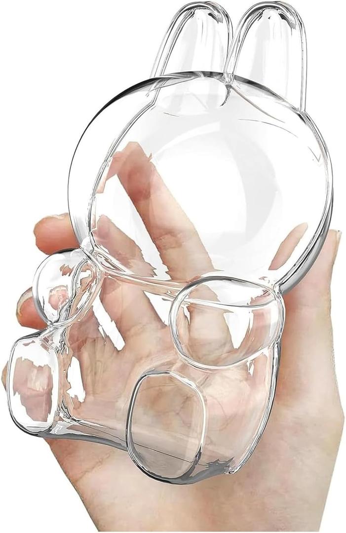 2 x Protective Case Compatible with Have A Seat Figure-Clear PVC Portable Storage Box with Keychain, Dustproof Scratch-Resistant Collector Display Compatible with Sitting Series (Figure Not Included)