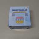 Mini Karaoke Machine Toys Gifts: Kids Toys Christmas Birthday Gifts for 4 5 6 7 8 9 Years Old Girl Boy Stocking Stuffers LED Portable Bluetooth Speaker with 2 Wireless Microphone Girl Gift Age 3-12+ (Red)