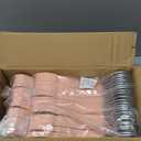 Pink Velvet Kids Hangers 50 Pack - 11" Ultra Thin Non-Slip Clothes Hangers for Baby/Toddler/Daycare | 360 Rotating Hooks, Space-Saving Nursery Organization