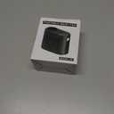 Portable Waist Clip on Fan, 10000mAh Belt Personal Fan Rechargeable With Flashlight Power Bank for Night Fishing, Camping - 5 Speed Wind Adjustment for Outdoor Workers, Sports Lovers -GrayBlack