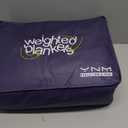 YnM Weighted Blanket,Heavy 100 Percent Oeko-Tex Certified Cotton Material, Bed Blanket for One Person of 160lbs, Ideal for Queen/King Bed (60x80 Inches, 17 Pounds, Lattice Scroll)