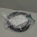 6AN PTFE E85 Fuel Line Hose Braided Nylon Stainless Steel Oil Gas Hose 10FT with 4PCS Hose separator clamp Black(5/16 Inch ID) (AN6)