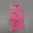 ORNARTO Compatible with iPhone 16 Pro Max Case 6.9", Slim Liquid Silicone 3 Layers Soft Gel Rubber Shockproof Protective Cover with Anti-Scratch Microfiber Lining-Hot Pink