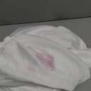 Wish Care 2 Pack White Rectangle Table Clothes for 6 Foot Tables, Polyester Fitted Tablecloths 6t Stretch Table Cover for Wedding, Birthday, Parties, Trade Show, Craft Show