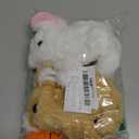 Mahbsact Realistic Bunny Toy - Interactive Plush Rabbit with Sounds and Movements Animated Walking Wiggle Ears Twitch Nose - Easter Gift for Kids (Brown+White)