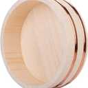 Large Japanese Wooden Hangiri Sushi Rice Mixing Bowl Tub for Sushi Restaurant Sushi 27.9 inch/71cm Diameter